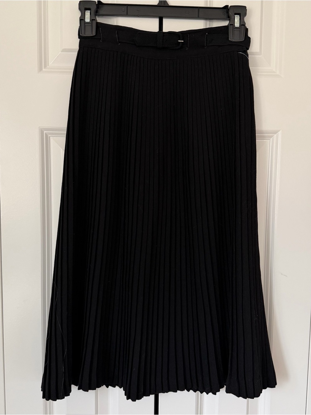 Vintage Beverly Paige Pleated Wool Skirt